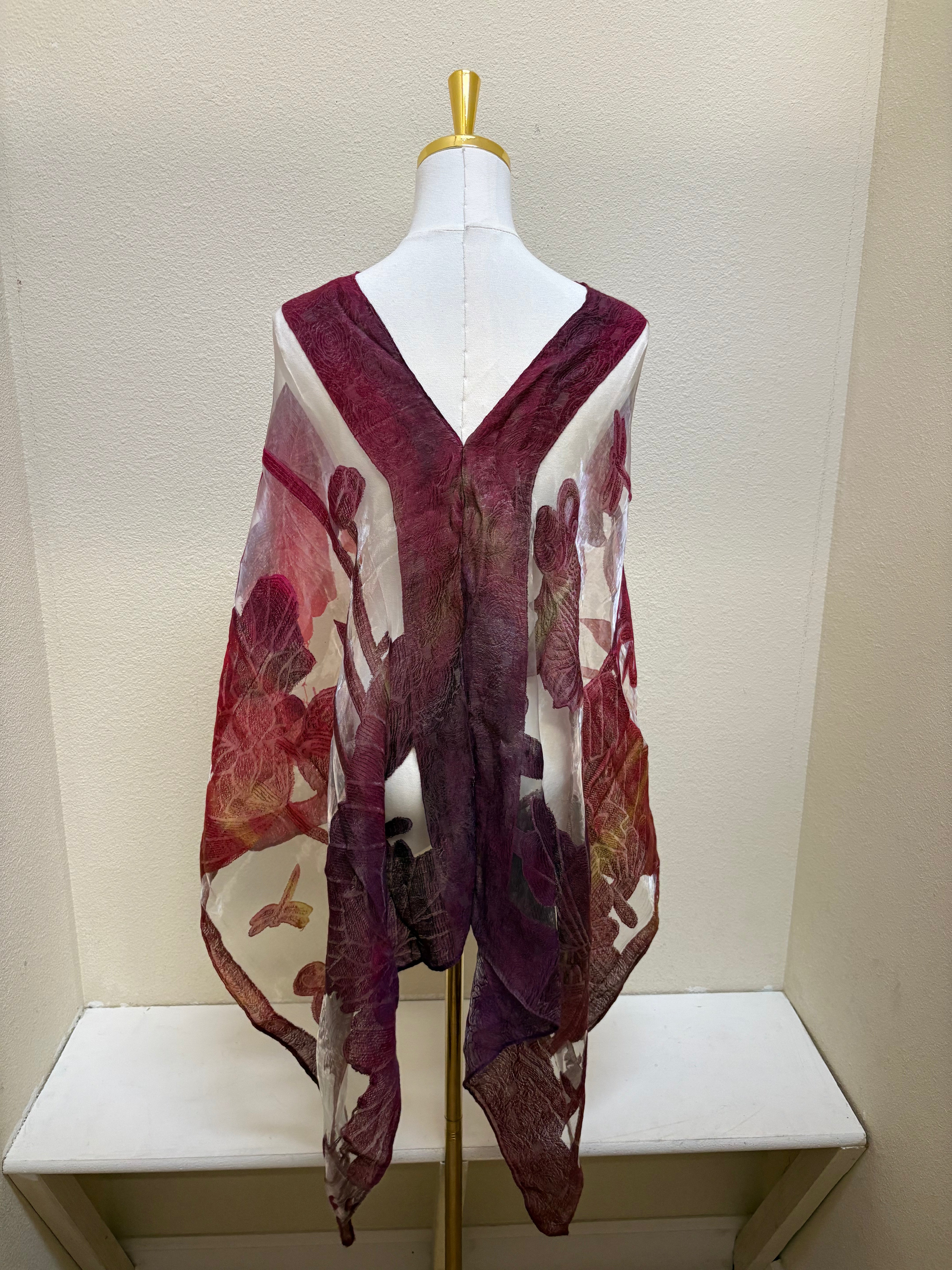 Spain In America Poncho - PRINT 8