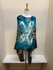 Spain In America Poncho - PRINT 11