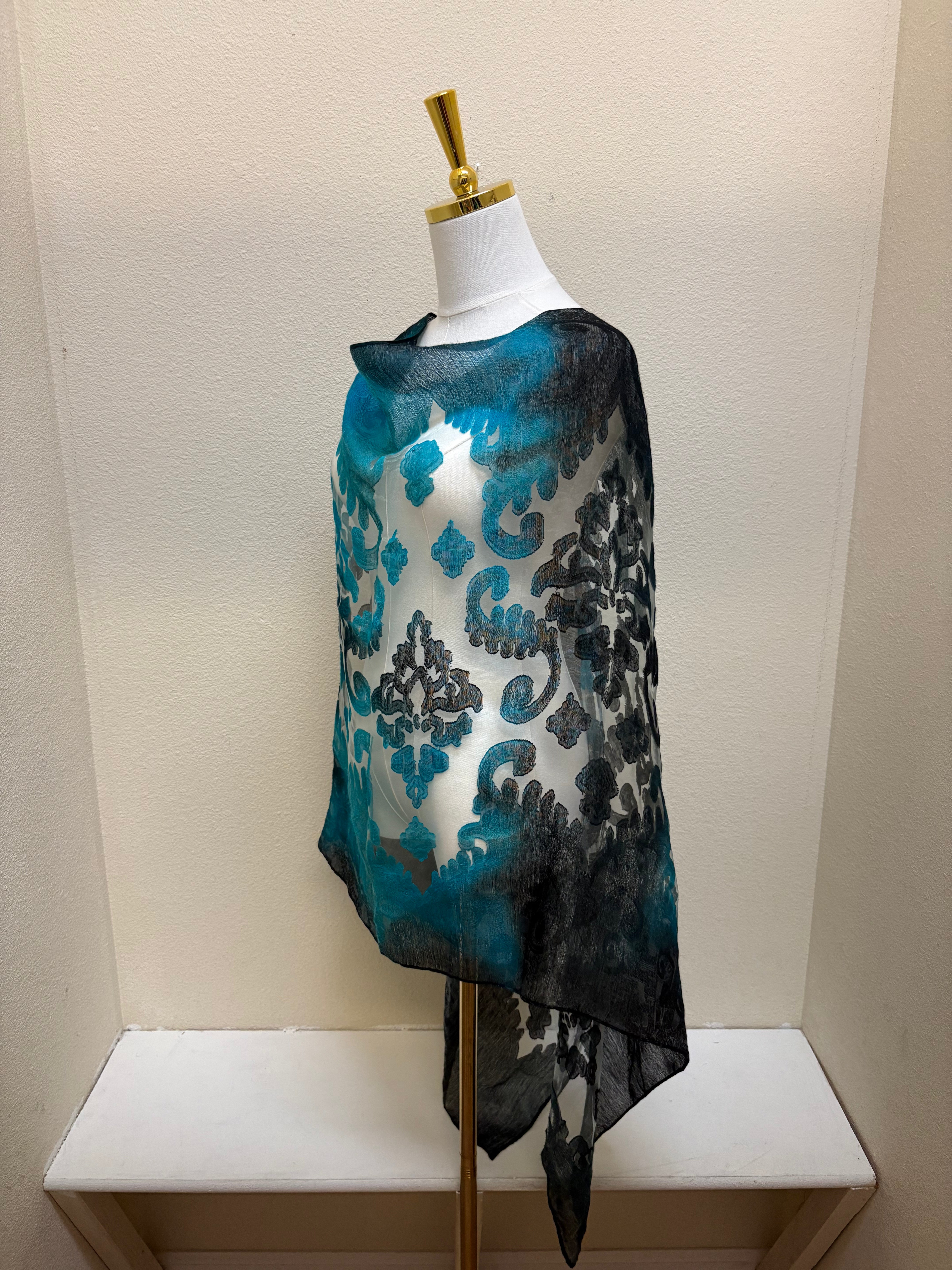 Spain In America Poncho - PRINT 11