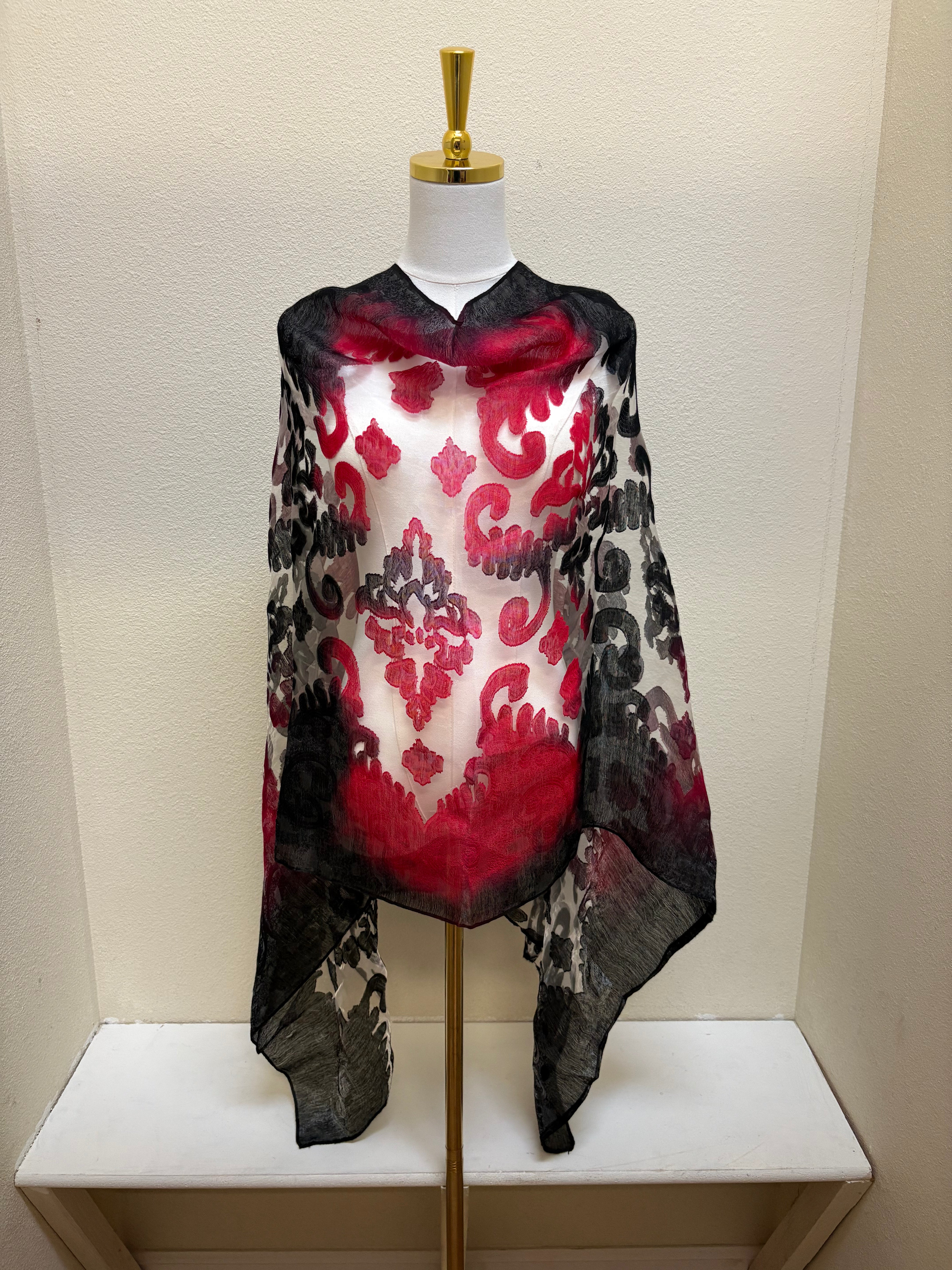 Spain In America Poncho - PRINT 23