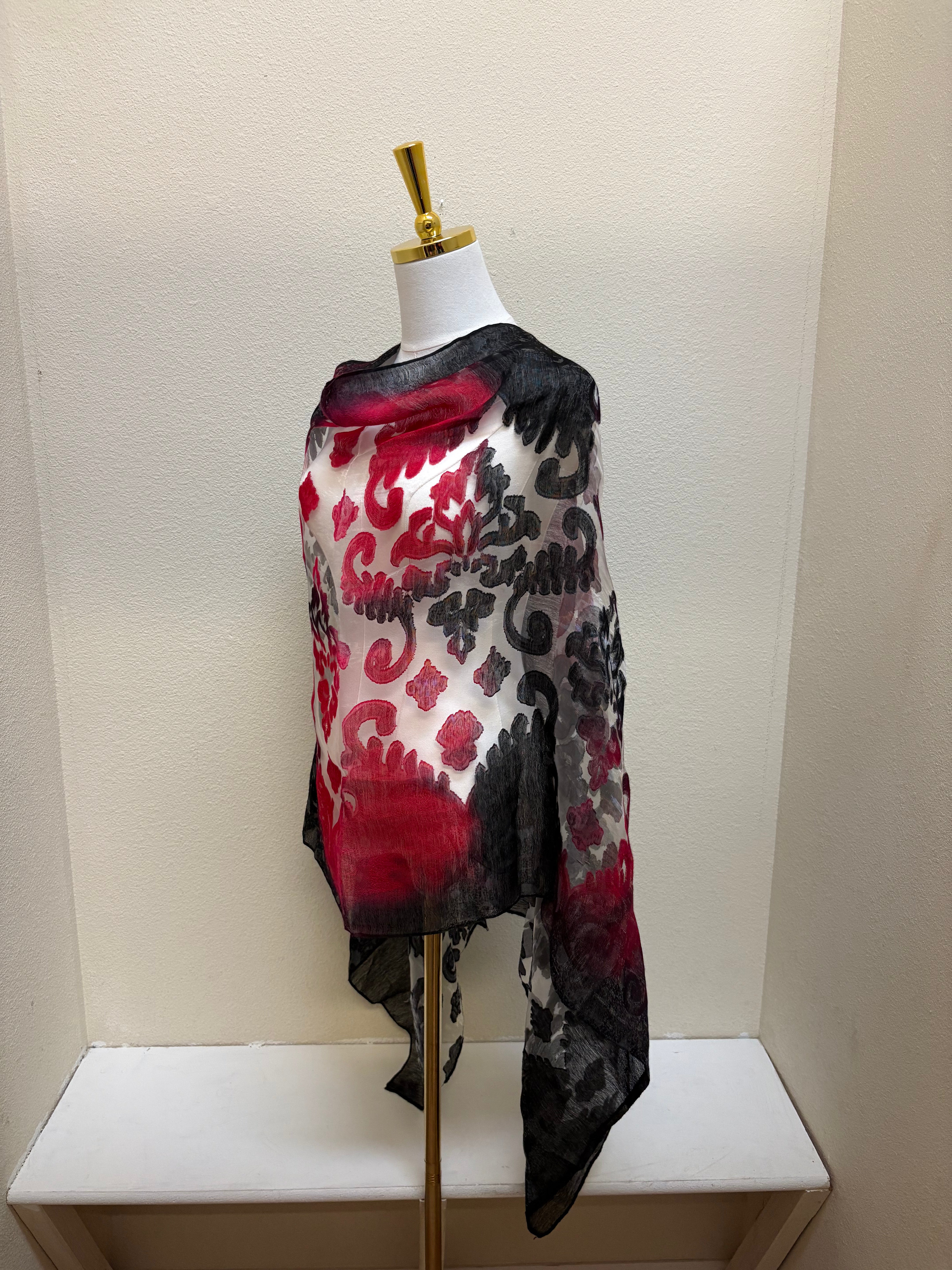 Spain In America Poncho - PRINT 23