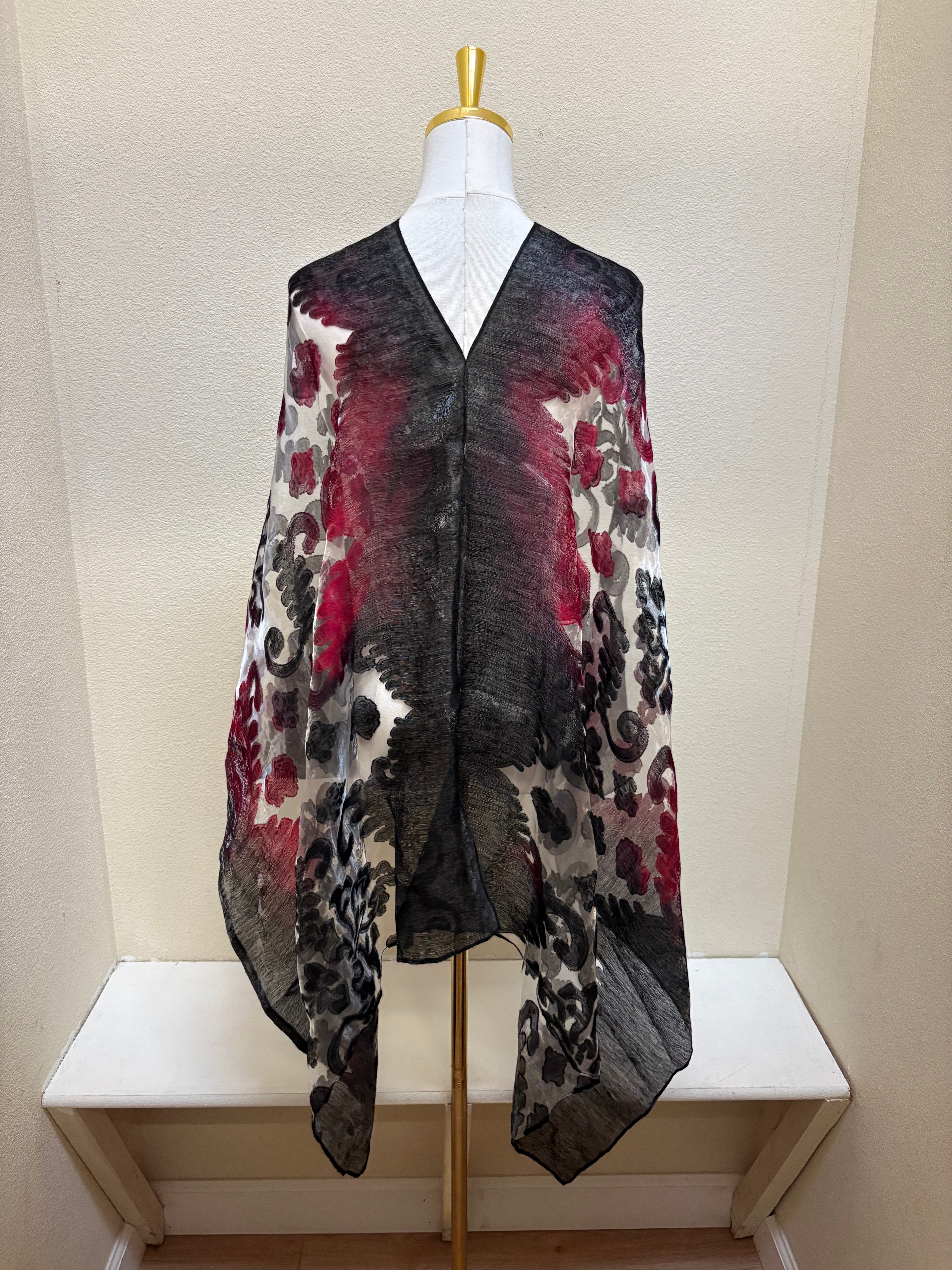 Spain In America Poncho - PRINT 23