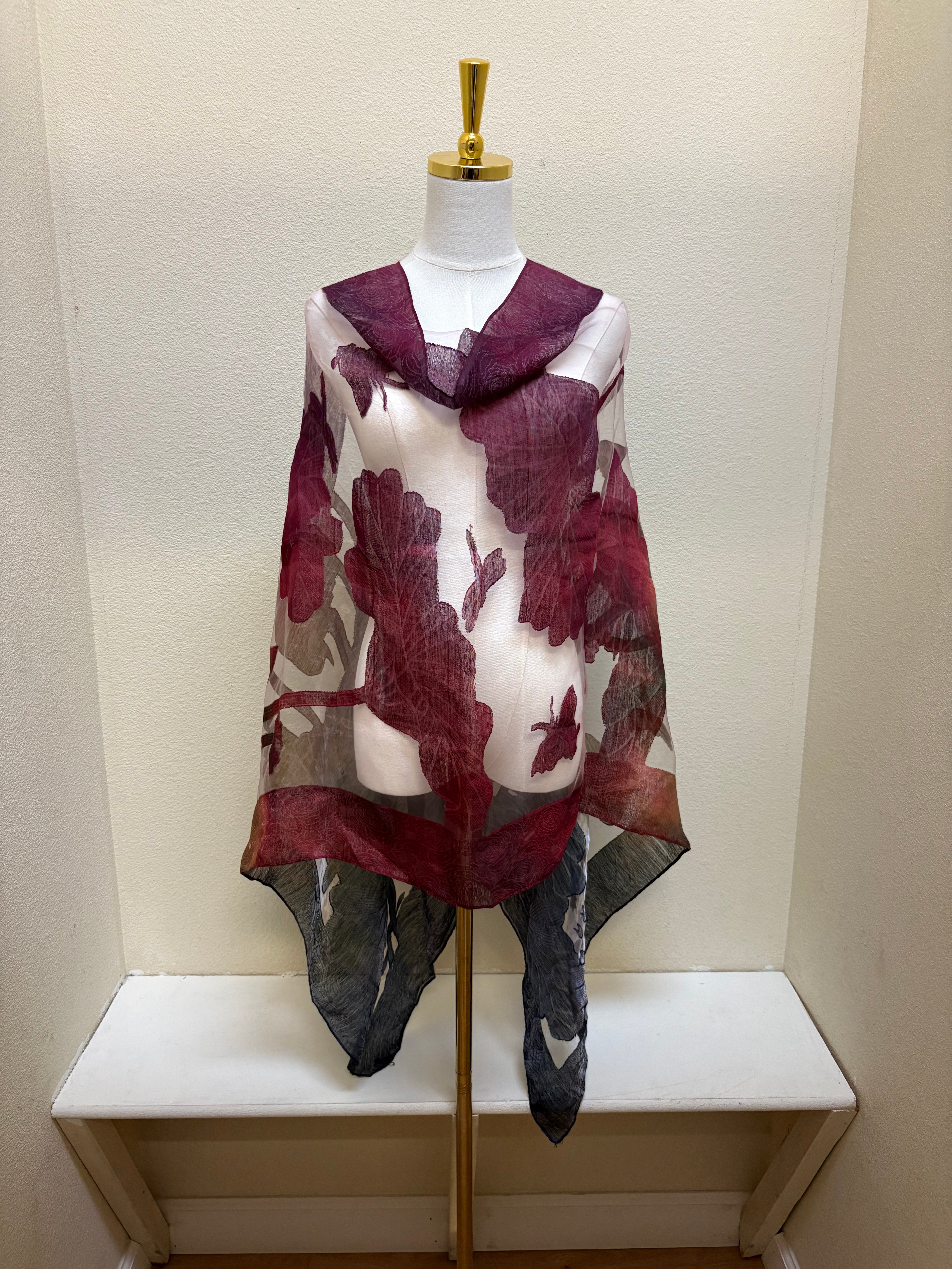 Spain In America Poncho - PRINT 13