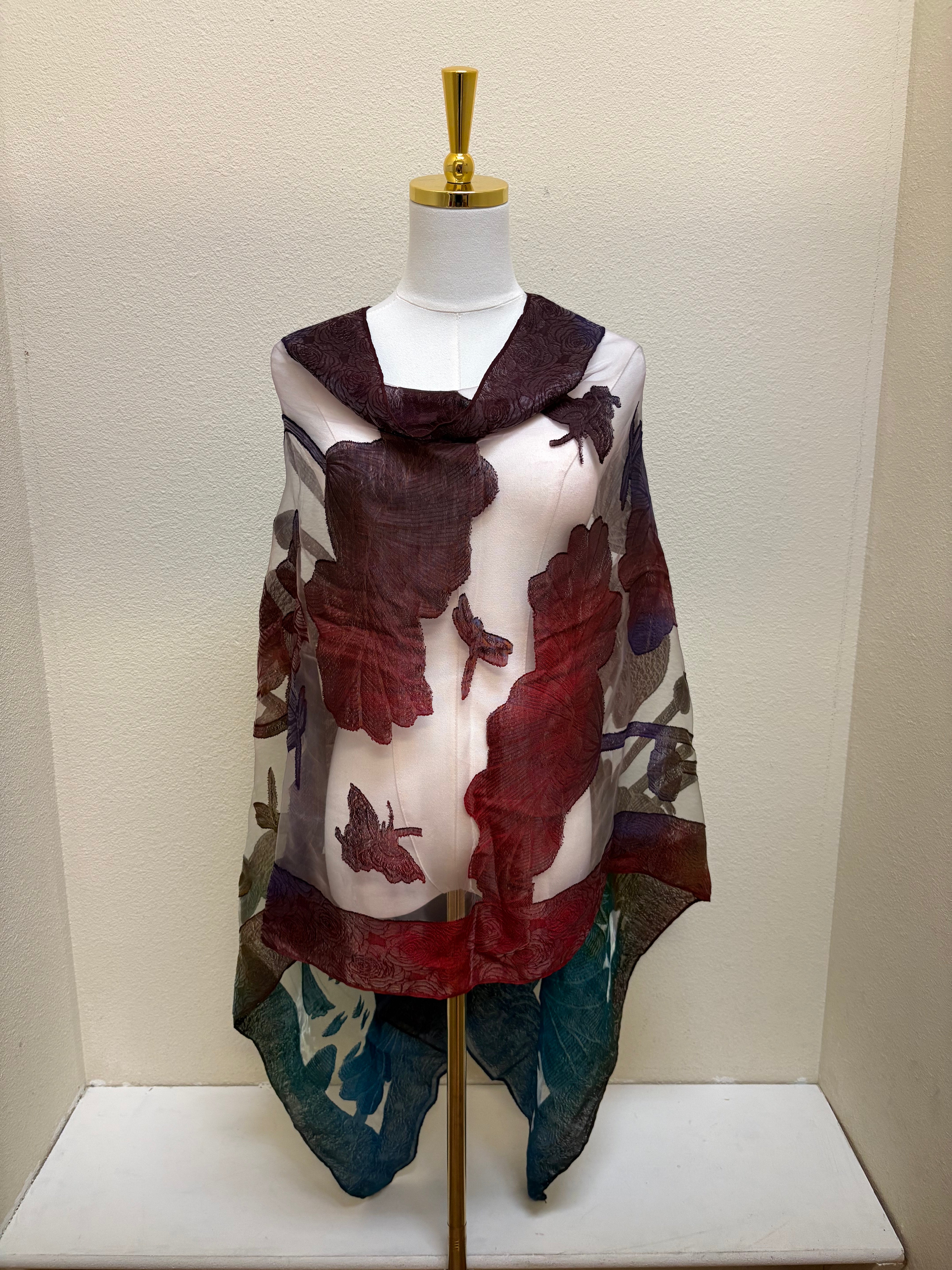 Spain In America Poncho - PRINT 3