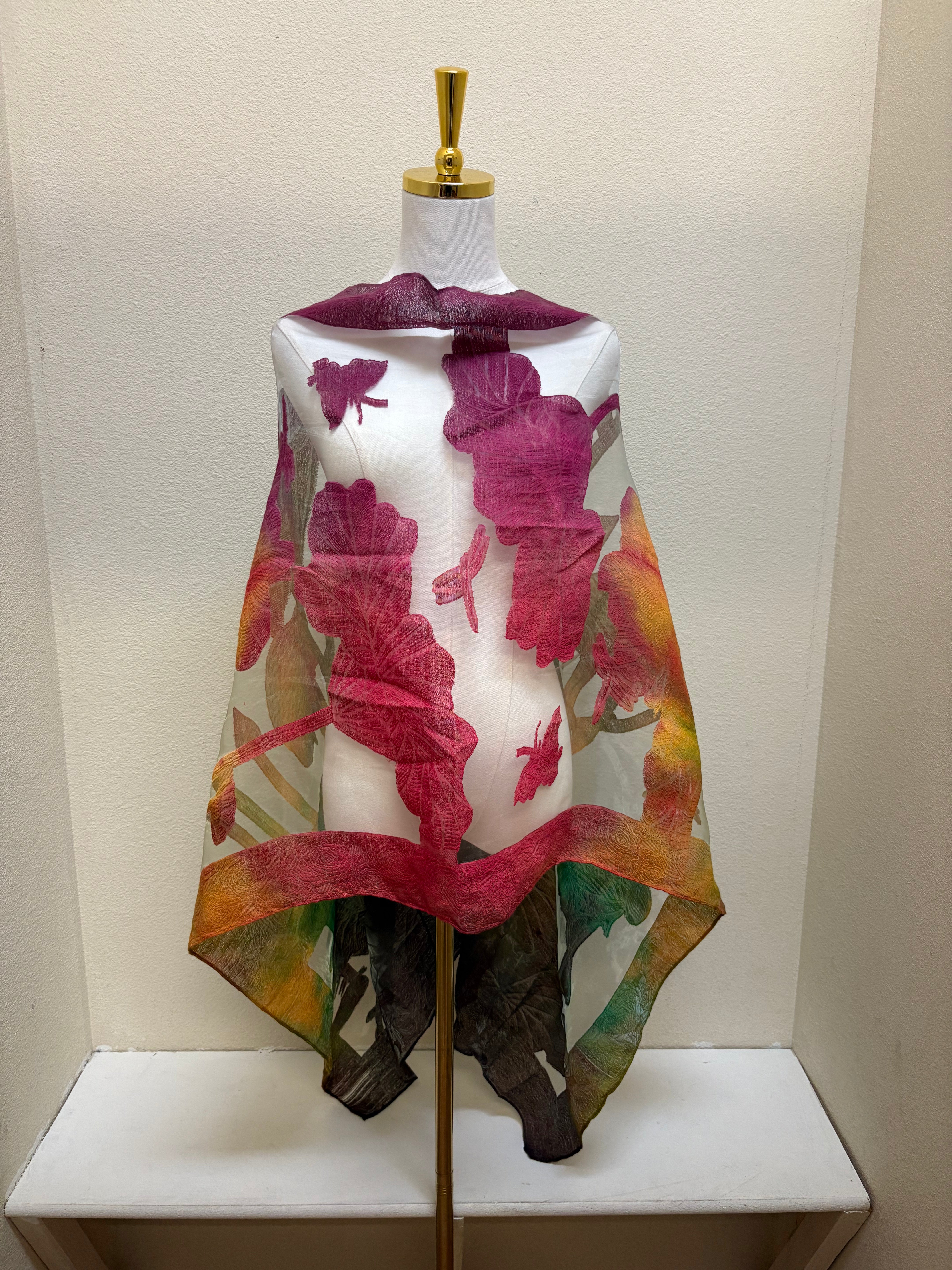 Spain In America Poncho - PRINT 24