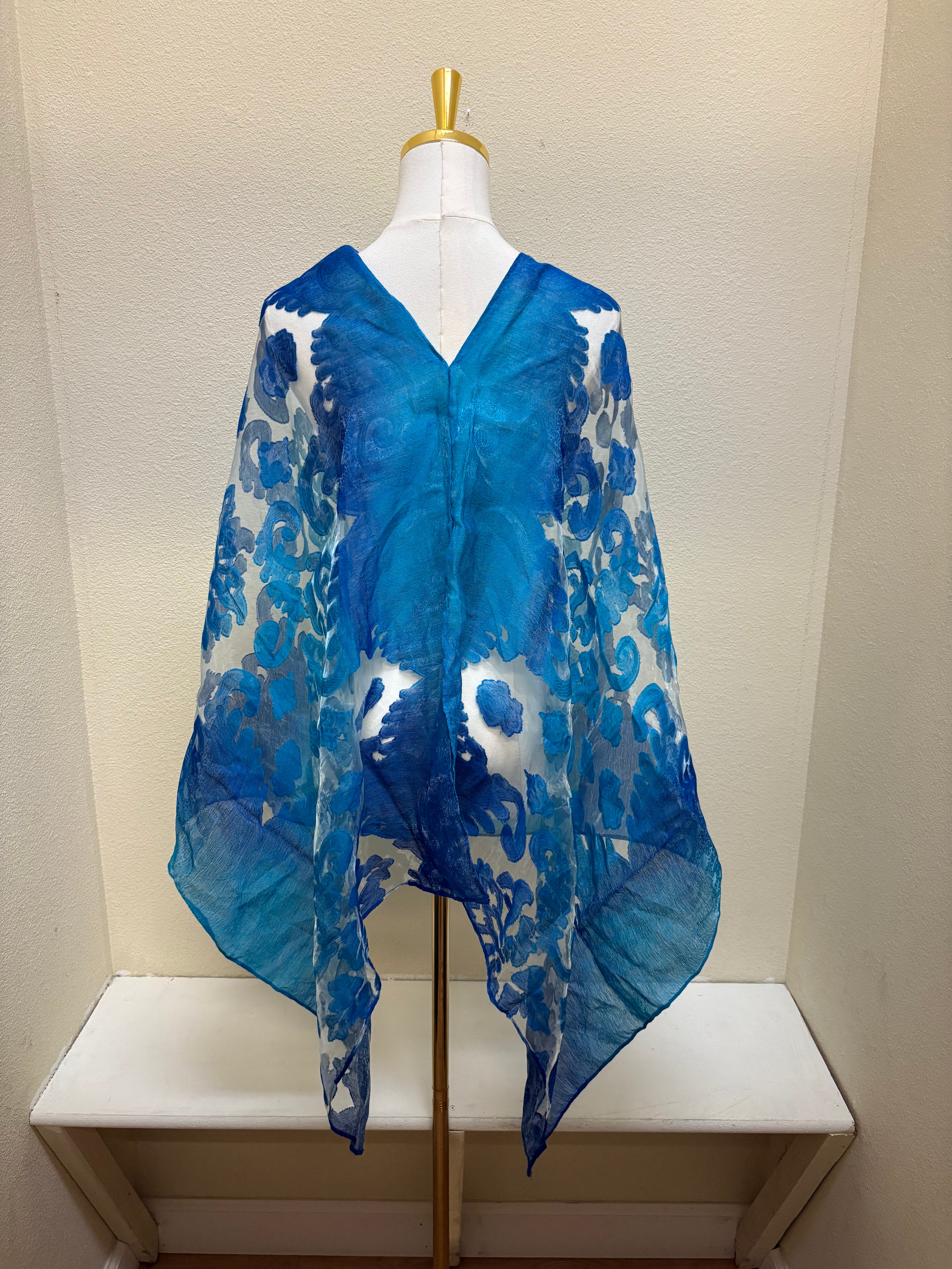 Spain In America Poncho - PRINT 30