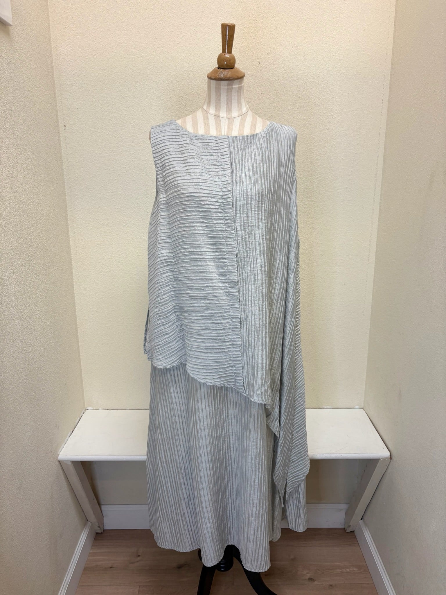 IC COLLECTION Dress - 6816D - SILVER