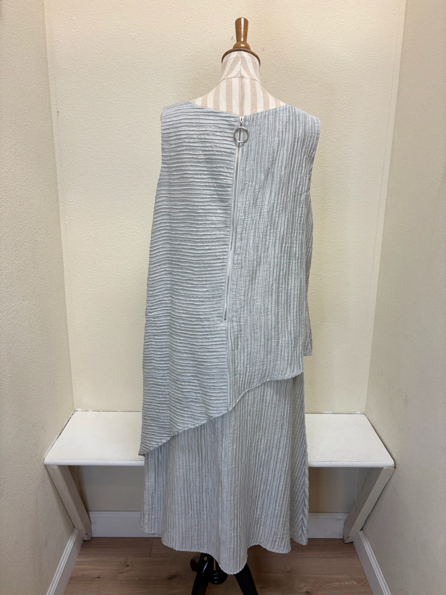 IC COLLECTION Dress - 6816D - SILVER