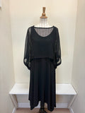 IC COLLECTION Dress - 7080D - BLACK
