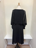 IC COLLECTION Dress - 7080D - BLACK
