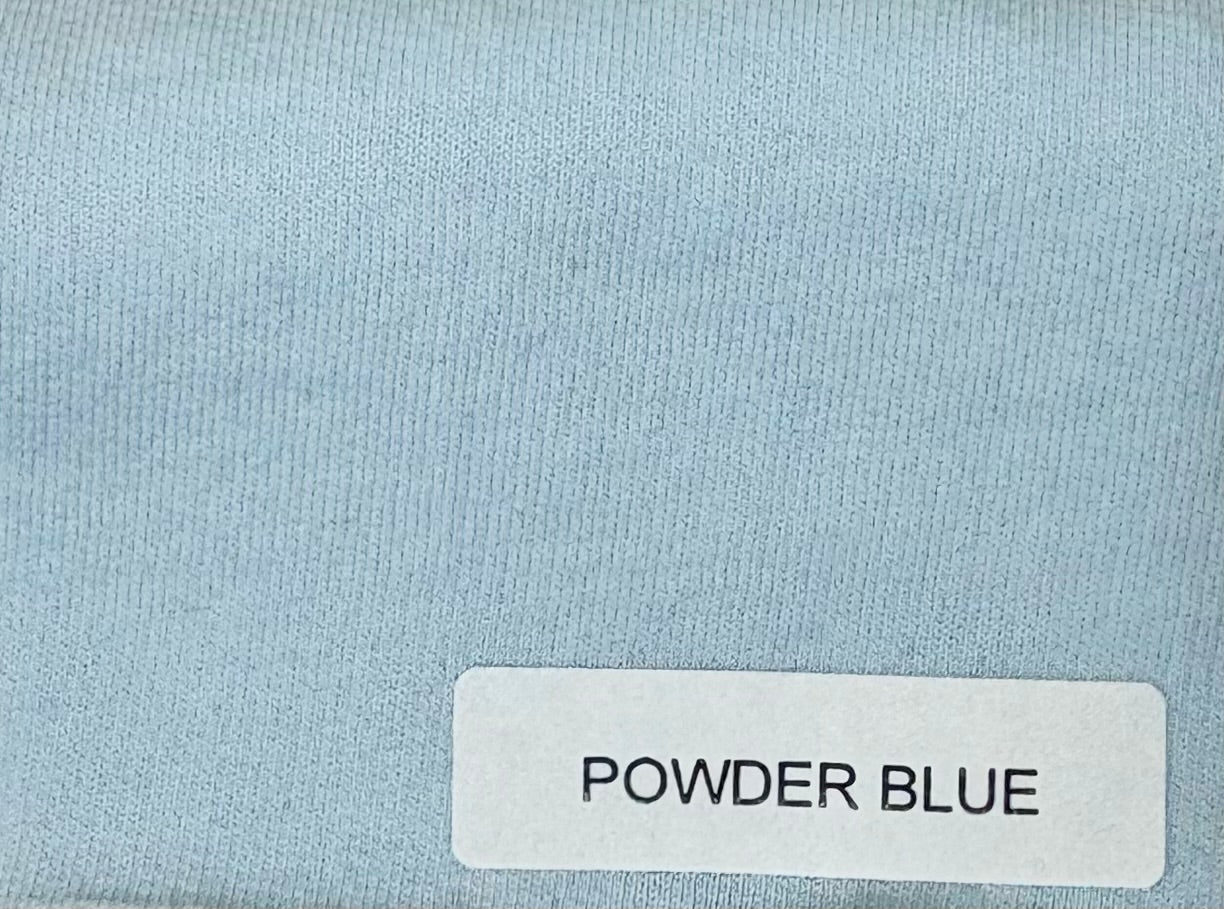 Color Me Cotton CMC Alana Hoodie Jacket - POWDER BLUE - SFT-3261