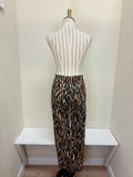 Krazy Larry Pants - BROWN ZEBRA PRINT - SIZE 6 ONLY