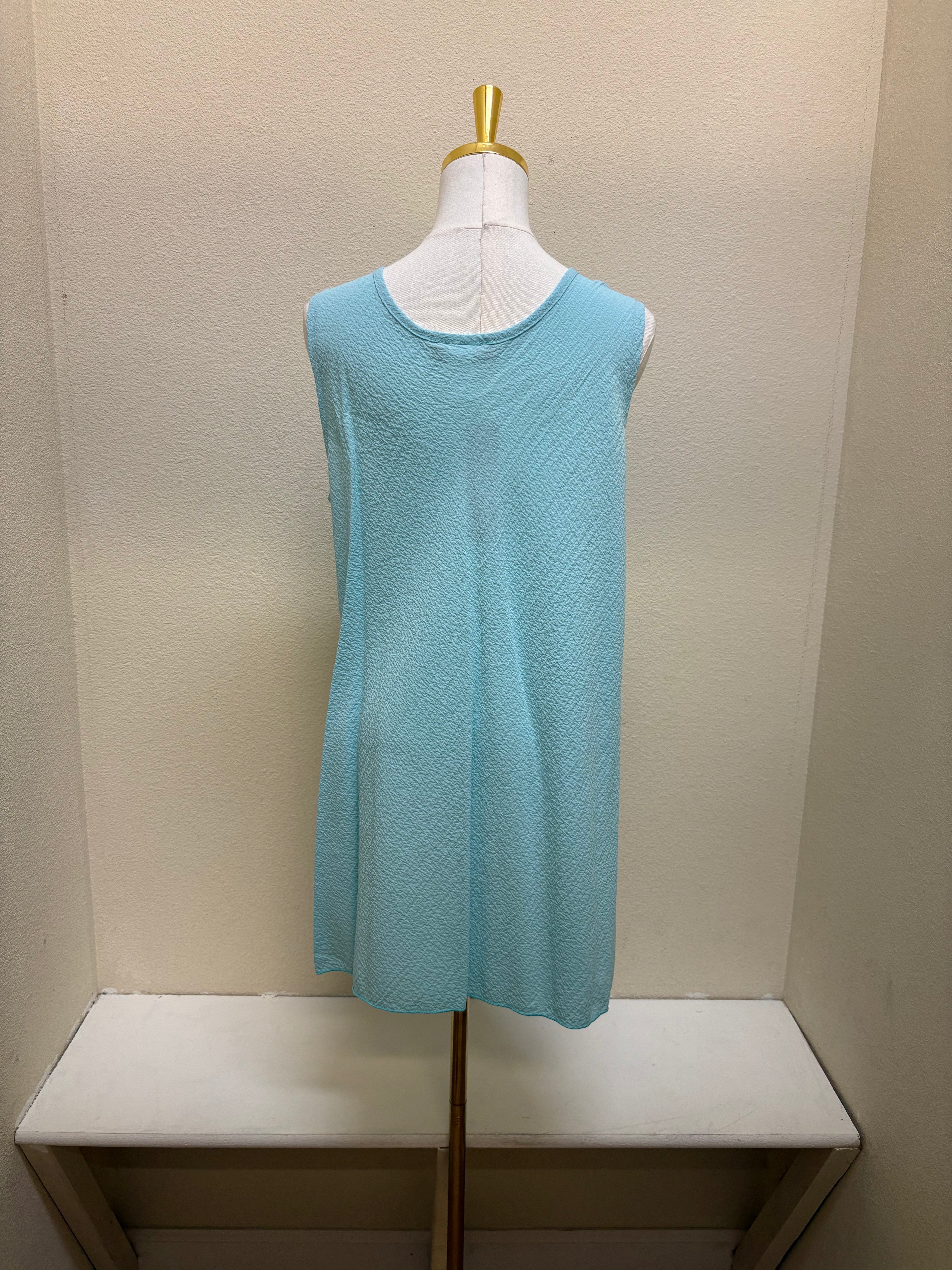 MOONLIGHT Solid Pale Blue Shell Tank - 306 NP