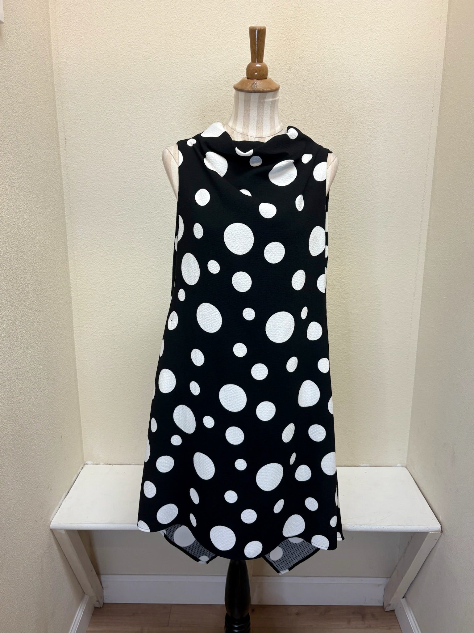 IC COLLECTION Dress - 7264D - BLACK