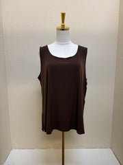 IC COLLECTION Pant - 7760TP- BROWN - TANK