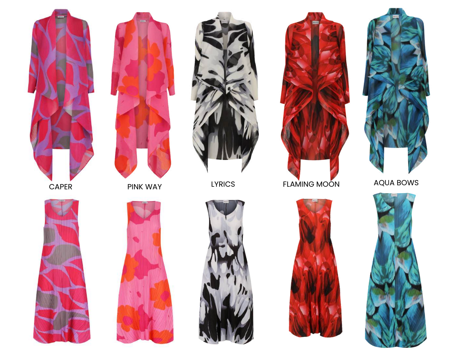 Alquema Long Collare Coat - ACID DREAM