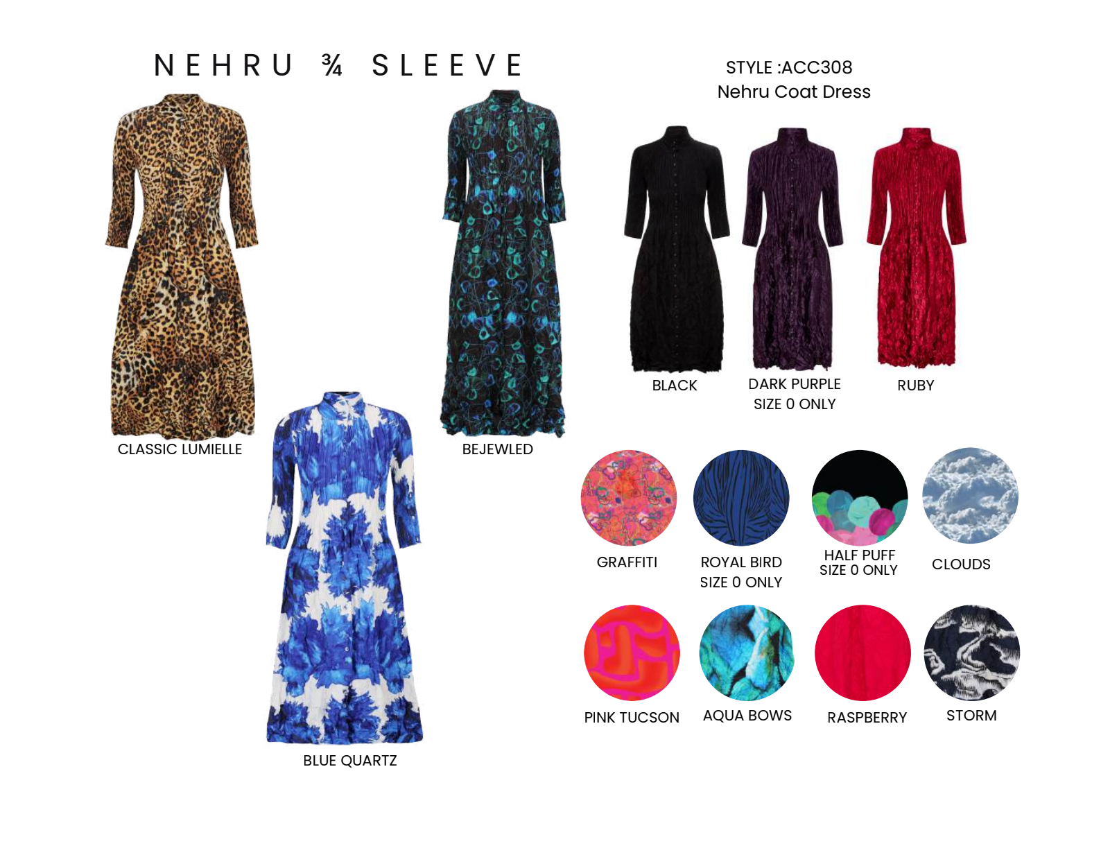 Alquema Nehru Coat Dress - ROYAL BIRD