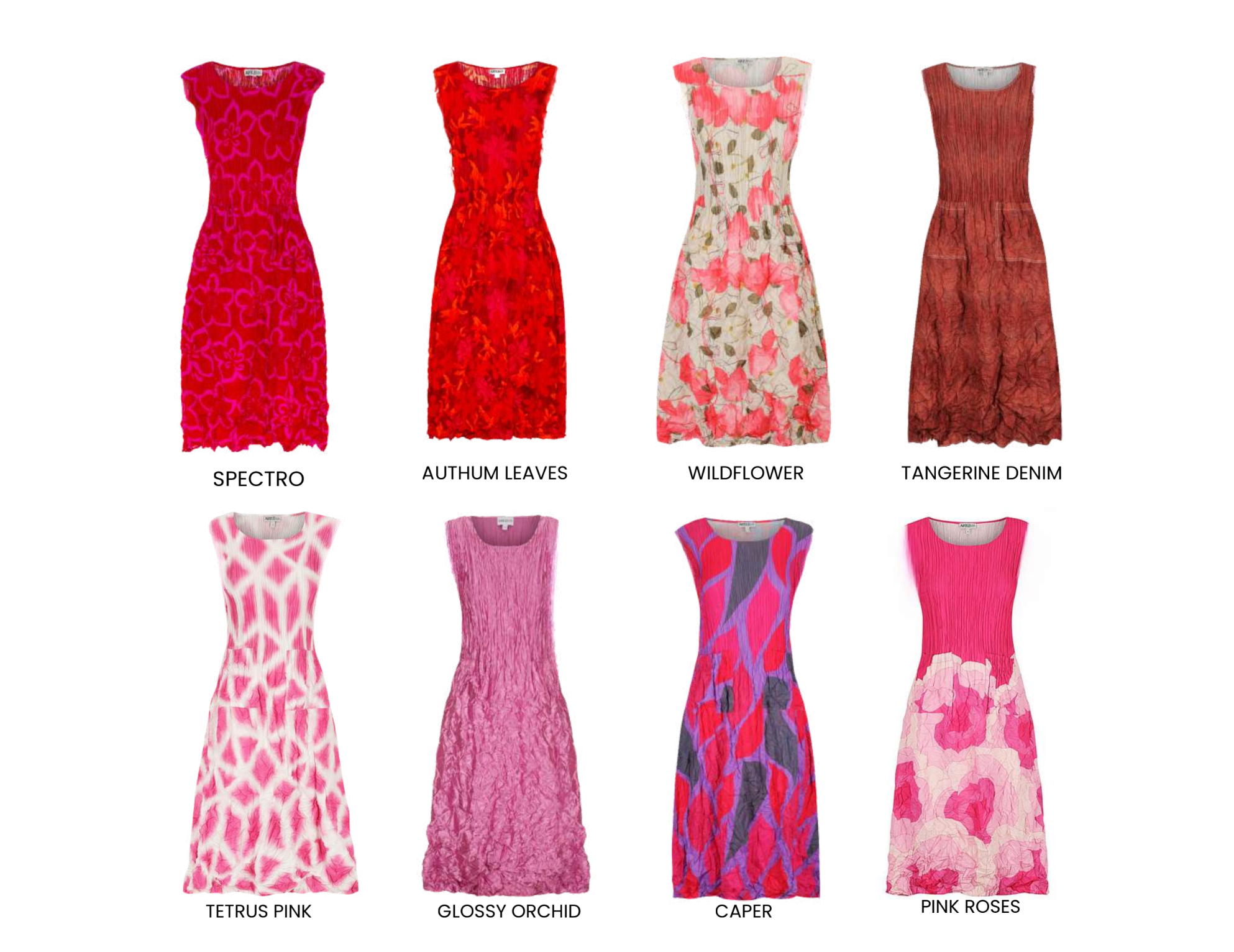 Alquema Smash Pocket Dress - PINK ROSES