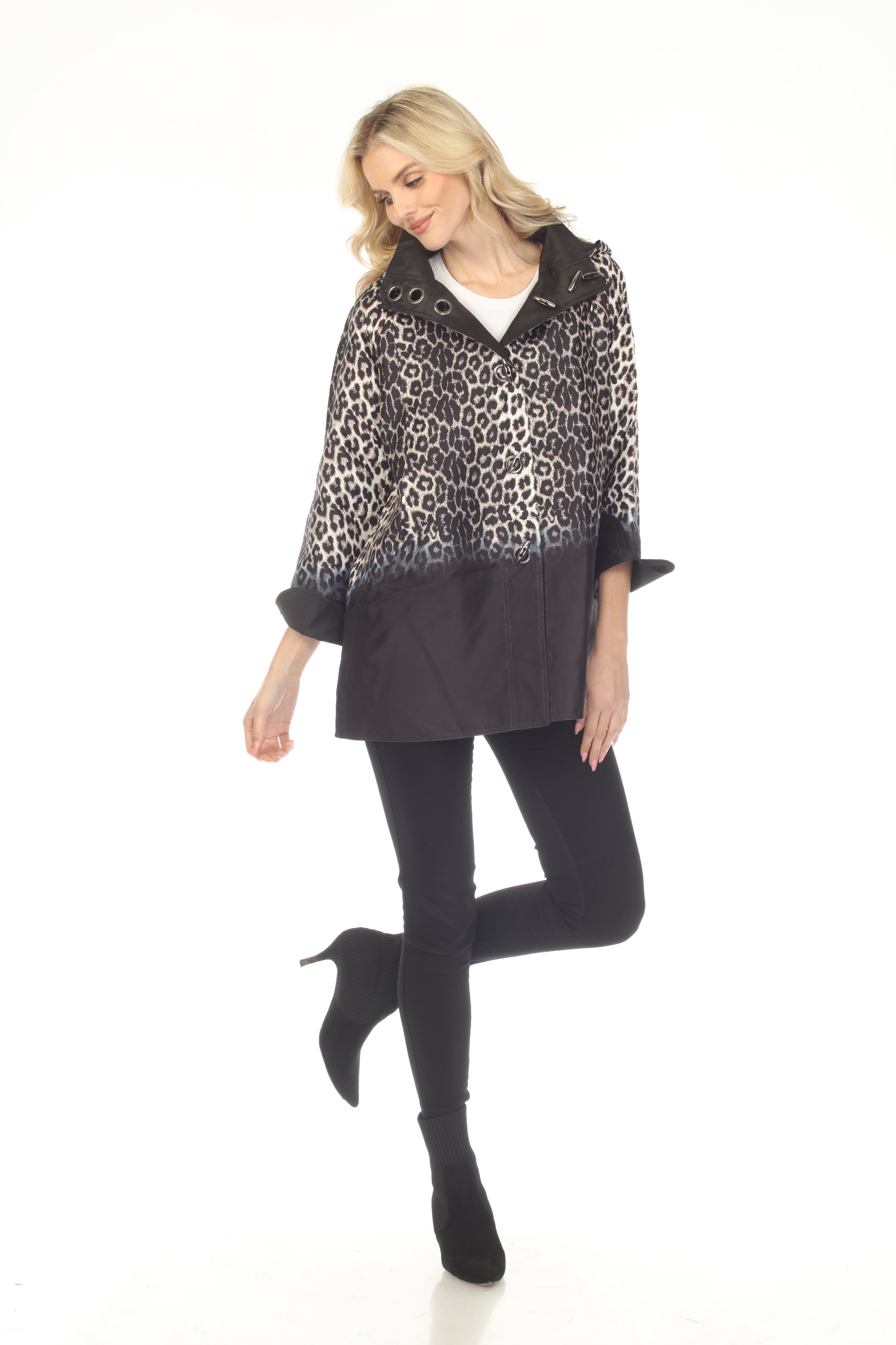 Oopera Reversible Raincoat - CHEETAH - J2640RW-1