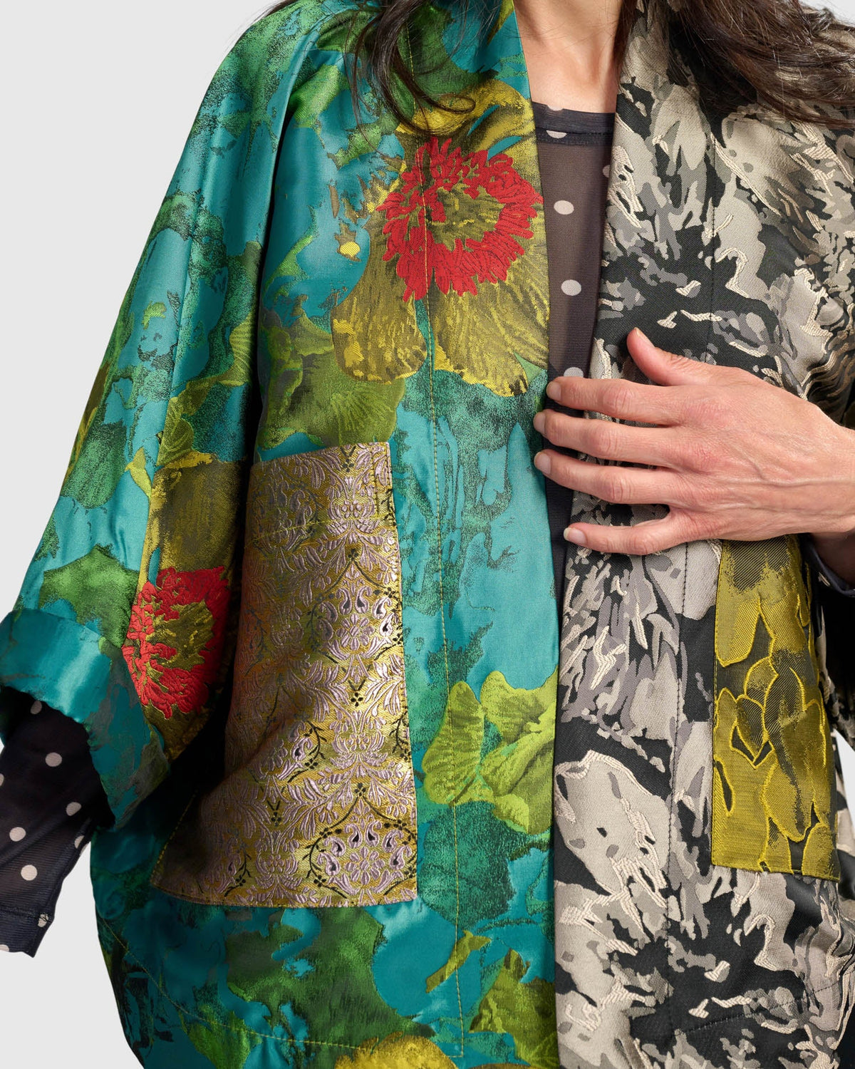 ALEMBIKA Luster Jacket - EJ125F - JACQUARD MIX