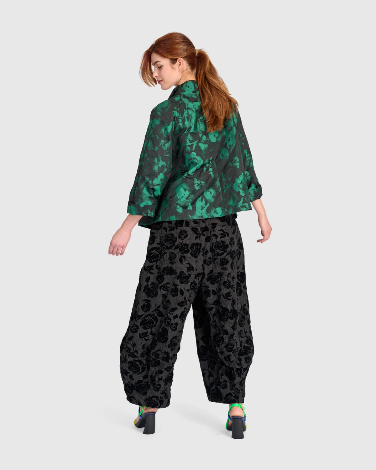 ALEMBIKA Palatial Cocktail Jacket - EJ127E - EMERALD