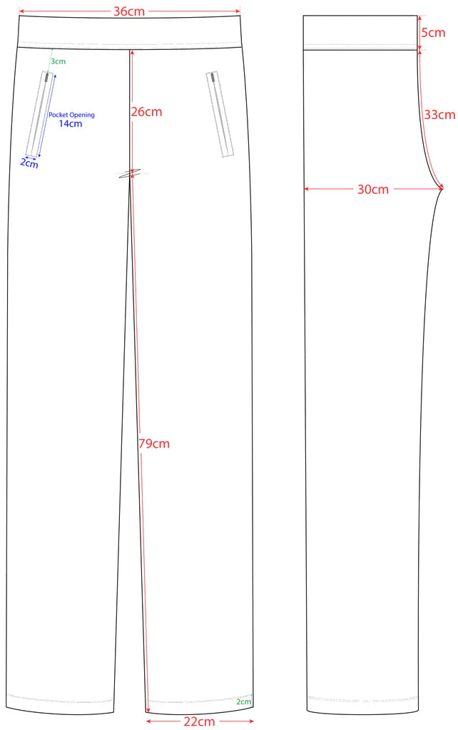 DAMEE PULL-ON STRAIGHT FIT PANTS - 1227-MCH