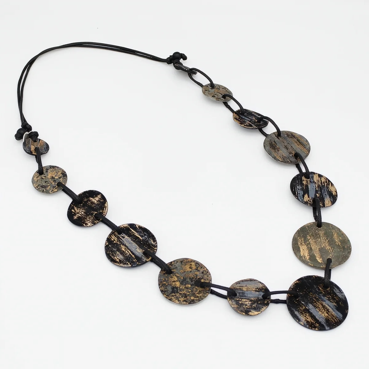 SYLCA Black Twilight Maren Necklace - LS25N18 - BLACK
