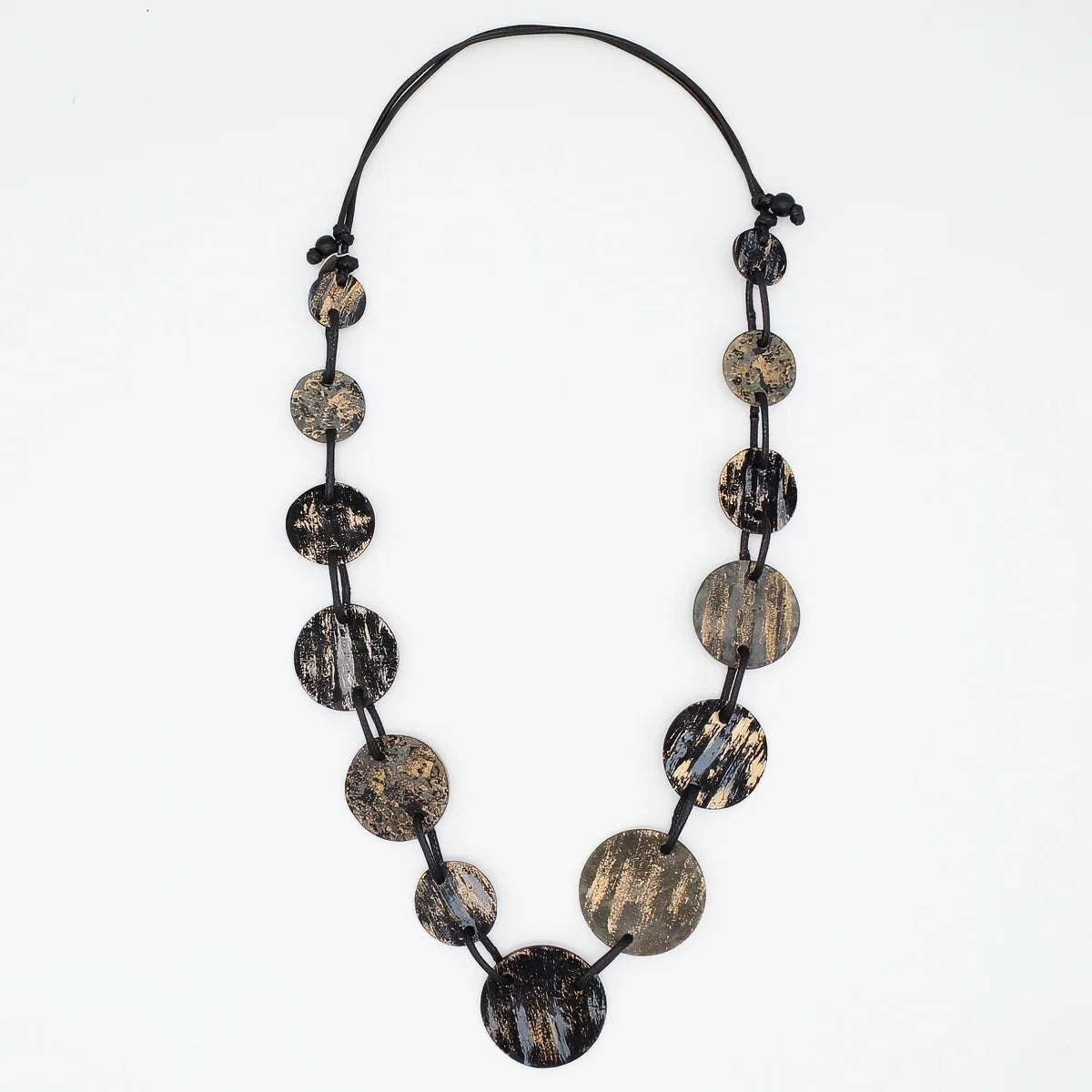 SYLCA Black Twilight Maren Necklace - LS25N18 - BLACK