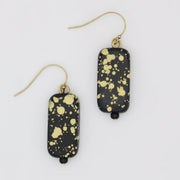 SYLCA Lime and Black Monroe Dangle Earrings