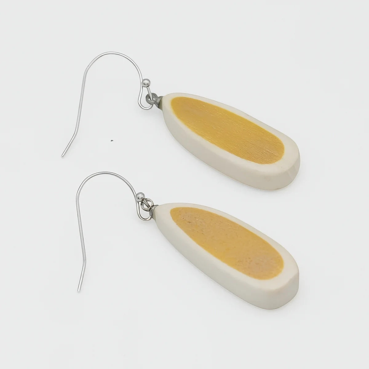 SYLCA Yellow Laurel Statement Earring