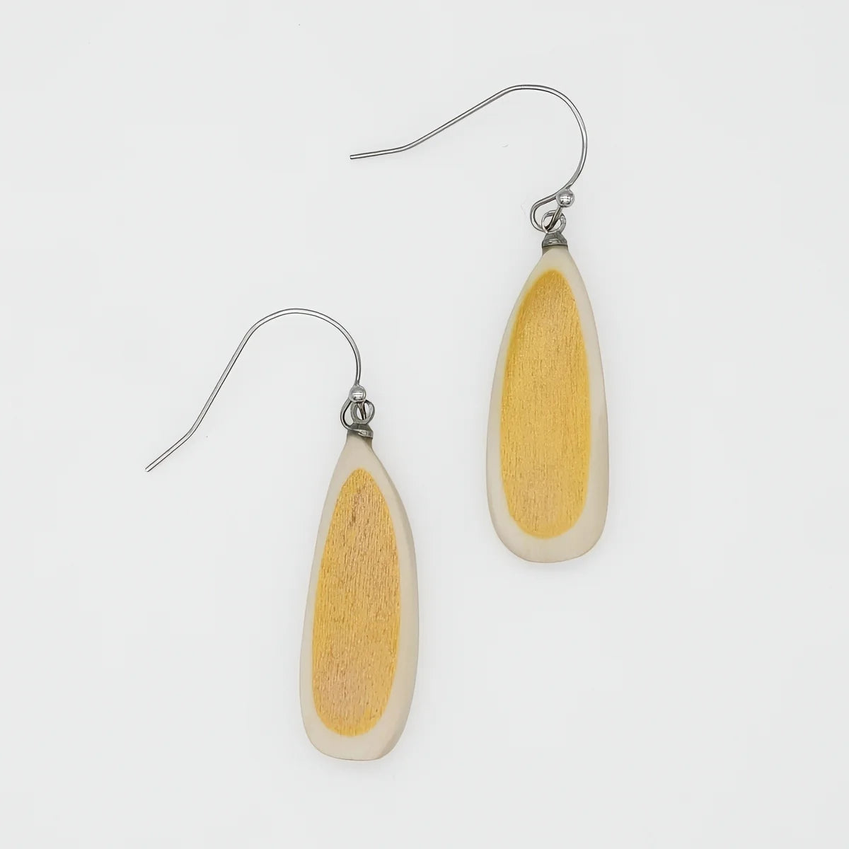 SYLCA Yellow Laurel Statement Earring