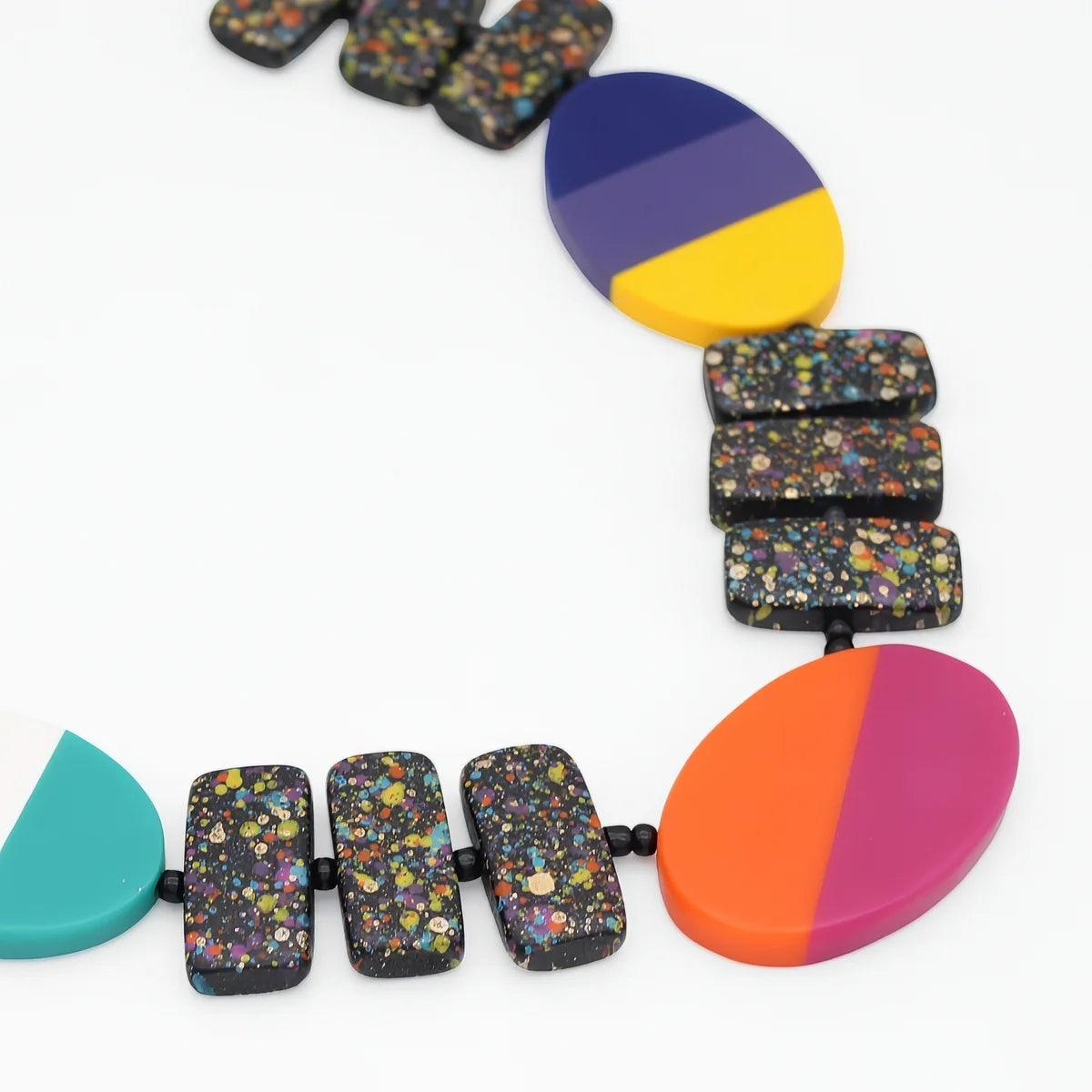 SYLCA Multicolor Monroe Statement Necklace