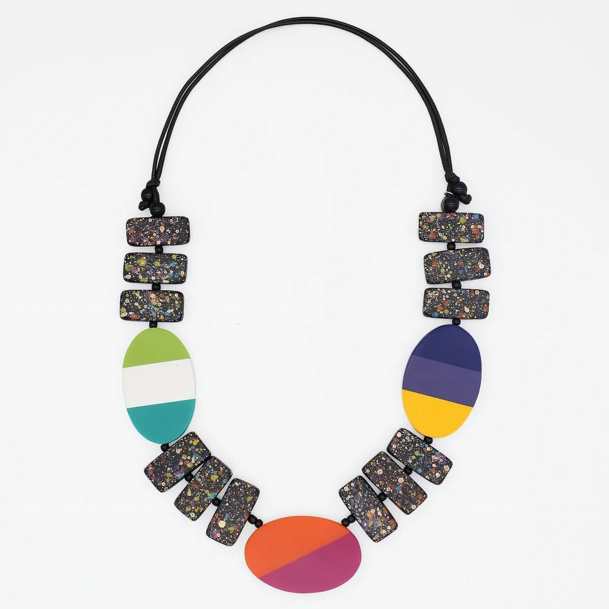 SYLCA Multicolor Monroe Statement Necklace