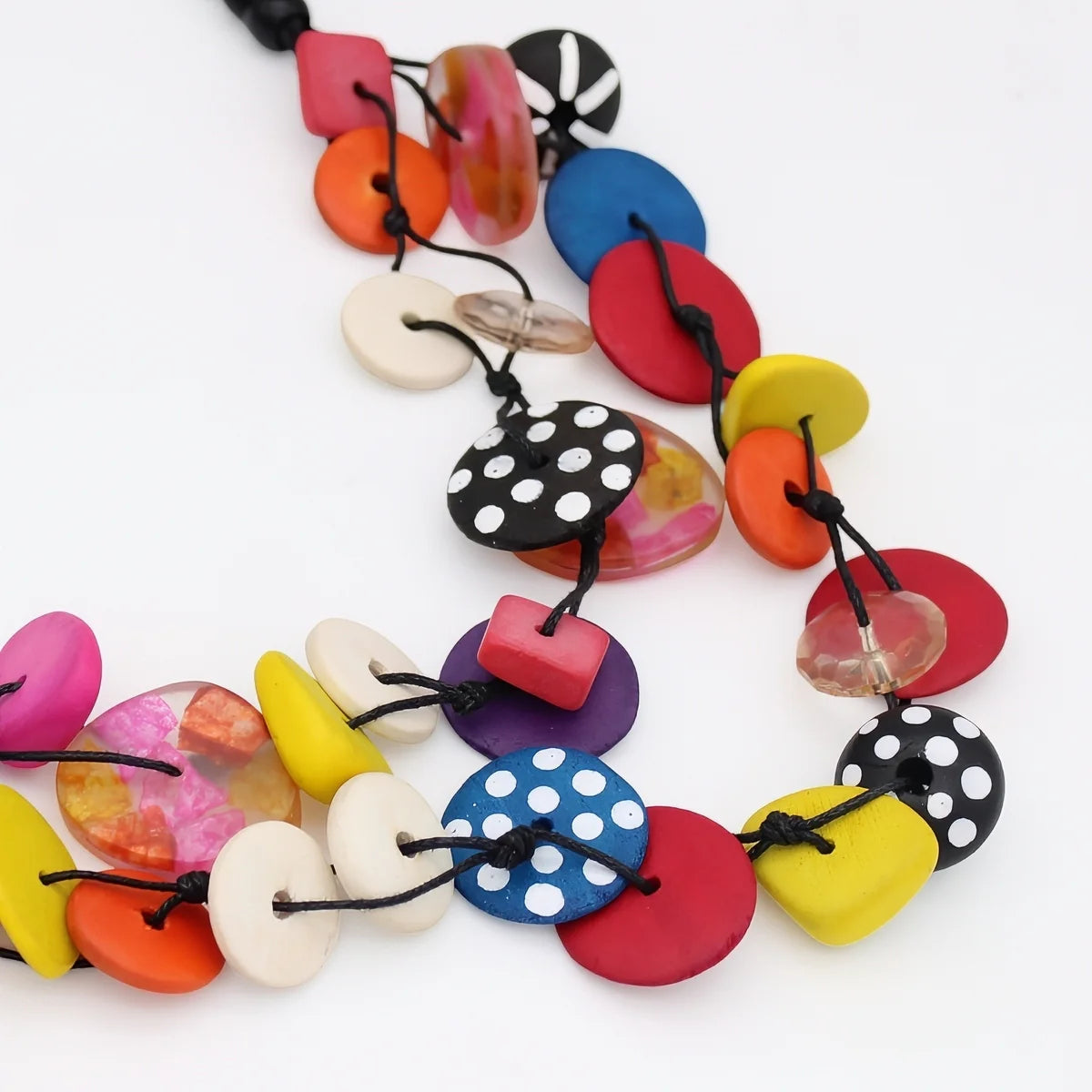 SYLCA Colorburst Confetti Layers Necklace