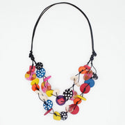 SYLCA Colorburst Confetti Layers Necklace