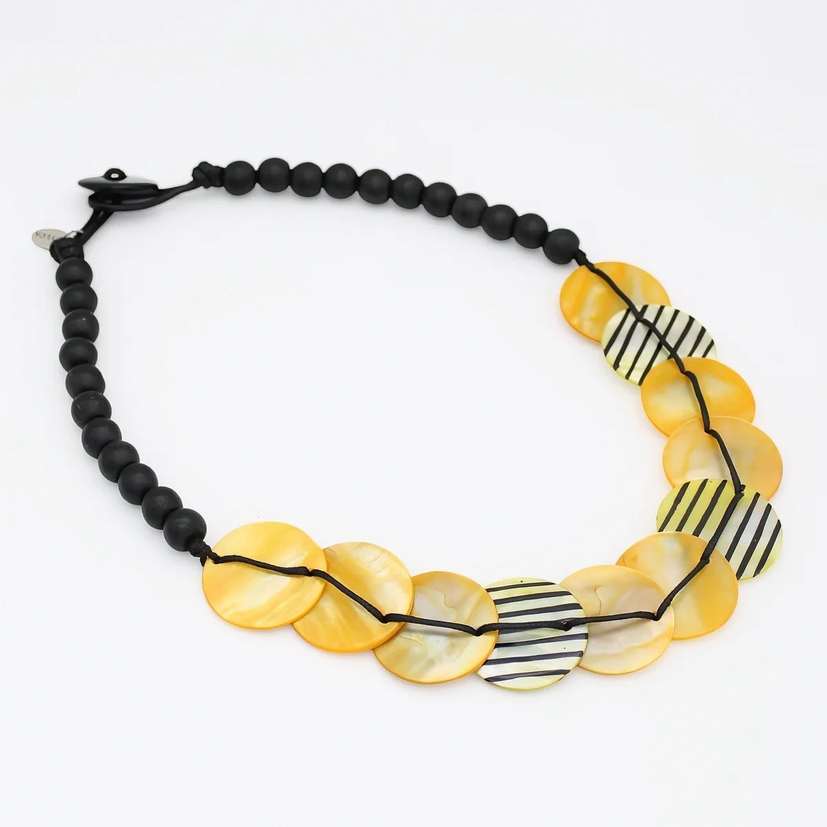 SYLCA Yellow Jessa Collar Necklace