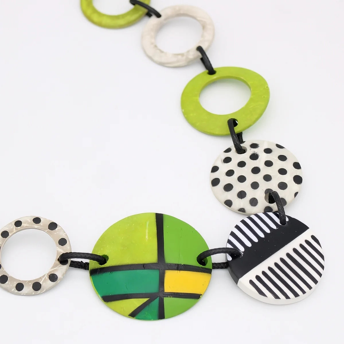 SYLCA Green Bree Link Necklace