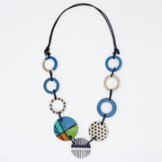 SYLCA Blue Bree Link Necklace
