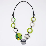 SYLCA Green Bree Link Necklace