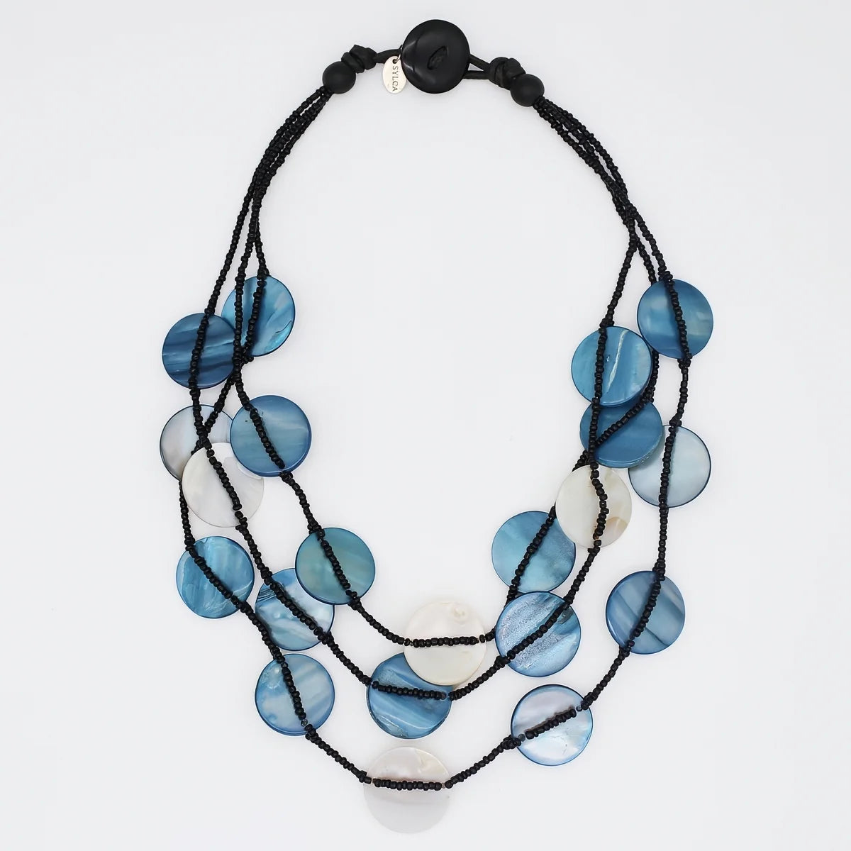 SYLCA Blue Sky Dream Bib Necklace