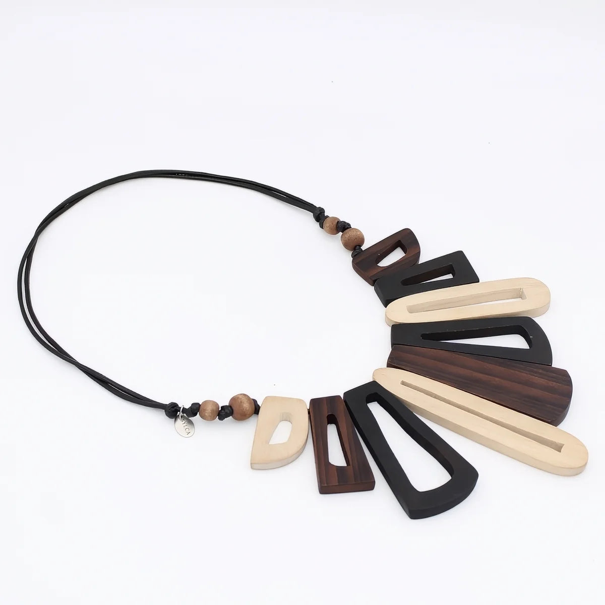 SYLCA Brown Boho Bloom Necklace - LS26N22 - BROWN