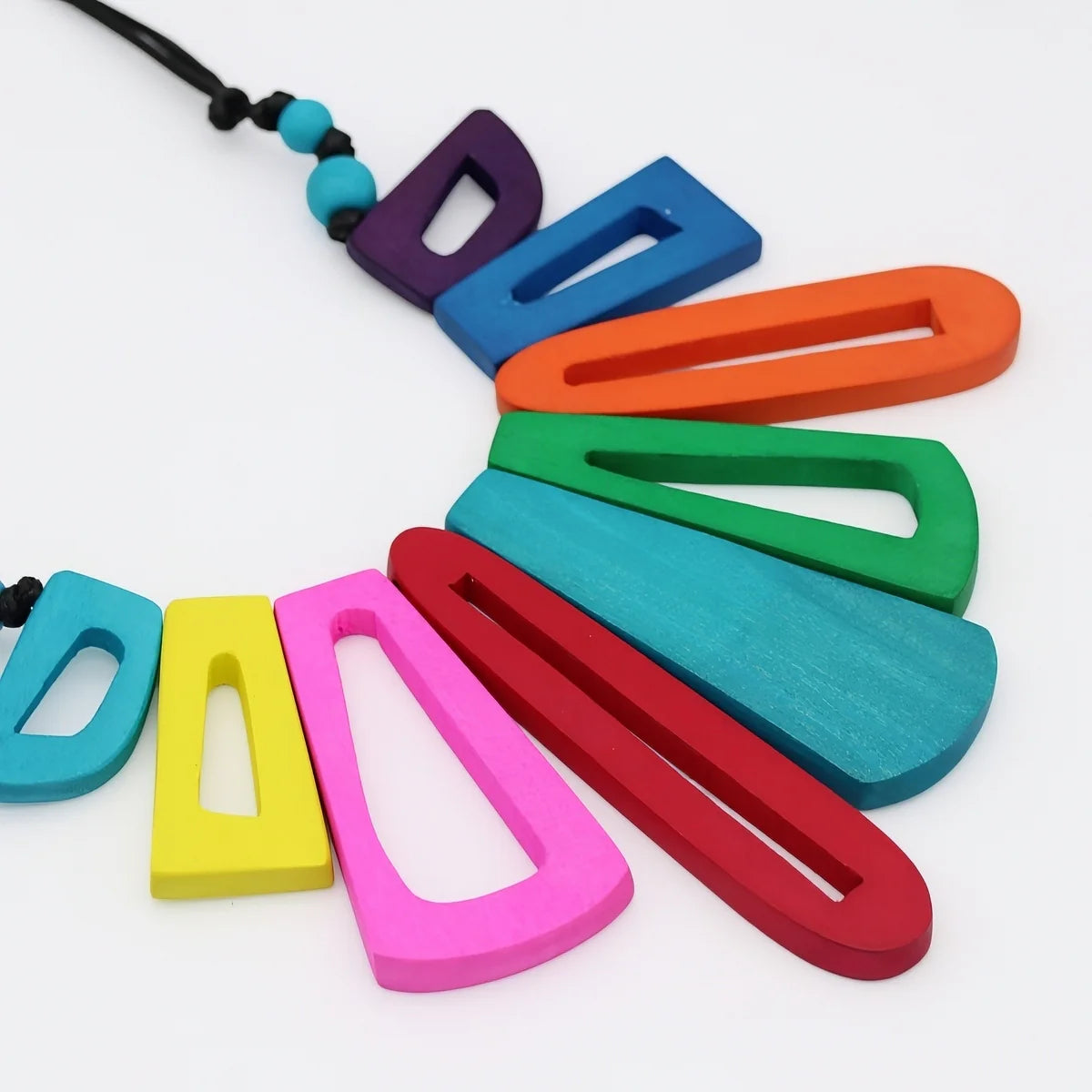 SYLCA Multi Hues Boho Bloom Necklace
