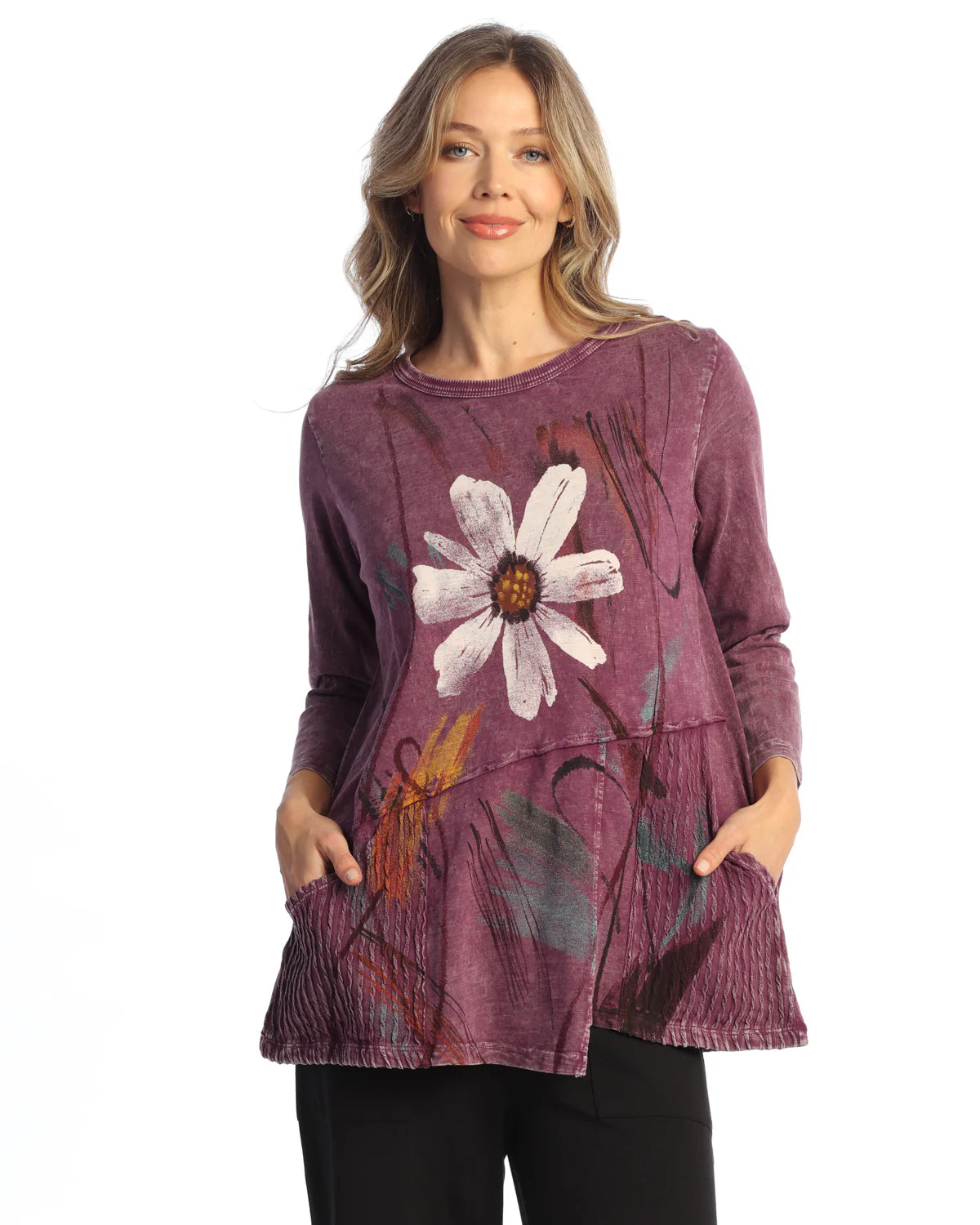 JESS & JANE "PLUM JAZZY" - M101-2154