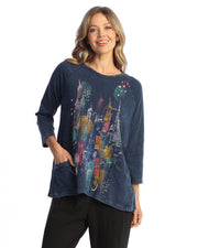 JESS & JANE "DENIM BIG APPLE" - M12-2156