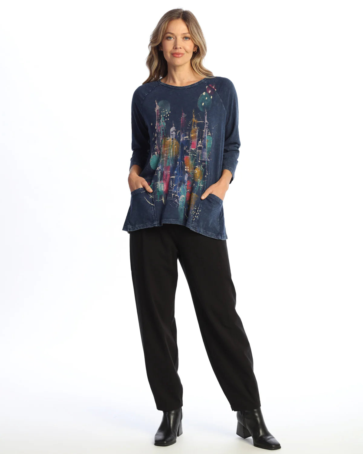 JESS & JANE "DENIM BIG APPLE" - M12-2156