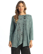 JESS & JANE "TEAL WISH" - M122-2166