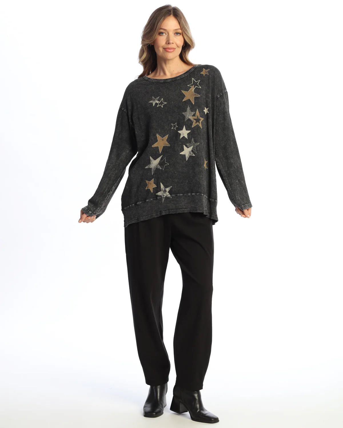 JESS & JANE "BLACK STARLA" - M128-2165