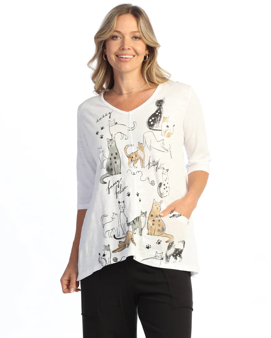JESS & JANE "WHT WHISKERS" - M139-2228
