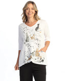 JESS & JANE "WHT WHISKERS" - M139-2228