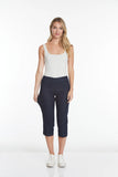 Slimsation Stretch Capri With Pockets & Tummy Control (M2603)- DENIM - Size 8 ONLY